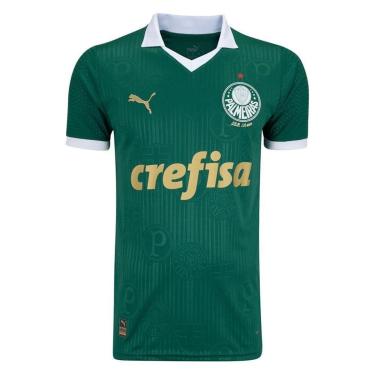 Imagem de CAMISA PUMA PALMEIRAS I 24/25 MASCULINA - JOGADOR - VERDE G-Masculino