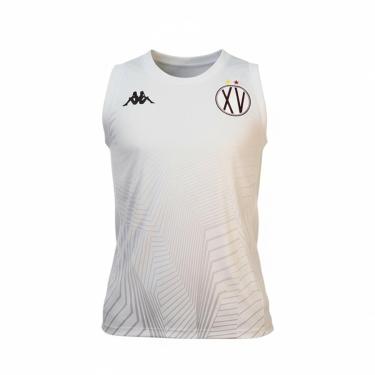 Imagem de Camisa XV de Piracicaba Kappa 2026 Regata Nuuk Branco - Masculino-Masculino