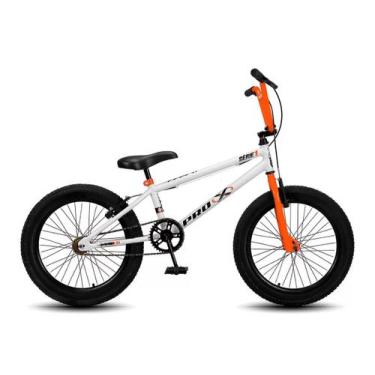 Imagem de Bicicleta Aro 20 Infantil PRO X S1 FreeStyle V-Brake - Pro-X, Branco, 
