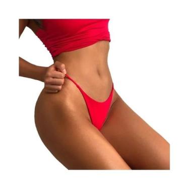 Imagem de Calcinha De Algodão De Cintura Baixa Para Mulheres, Sem Costura, T-bac