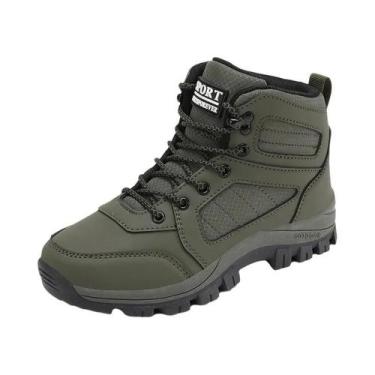 Imagem de Tênis Feminino Branco Impermeável Respirável Antiderrapante Para Corri