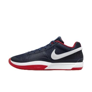 Imagem de Nike Tênis de basquete Ja 1 (FQ4796-403, azul marinho/vermelho universitário/branco), Azul-marinho/vermelho universitário/branco, 40 BR