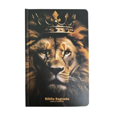 Imagem de Biblia Sagrada Leão Fortune - Palavra de Jesus em Vermelho - Capa Dura