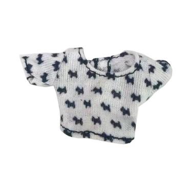 Imagem de Sapatos de boneca monstro originais, roupas de um lado único, camiseta