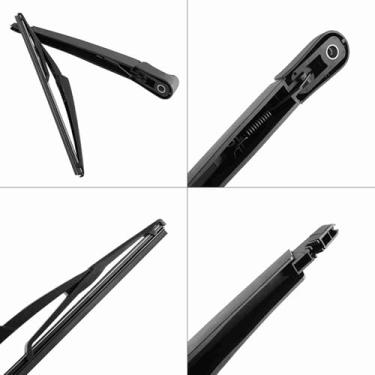 Imagem de Luqeeg Conjunto de Braço e Lâmina do Limpador de Para- Traseiro de Carro de para 3 Portas 2001-2006 5 Portas 2001-2005, Limpeza Completa para Campo de Contato Máximo
