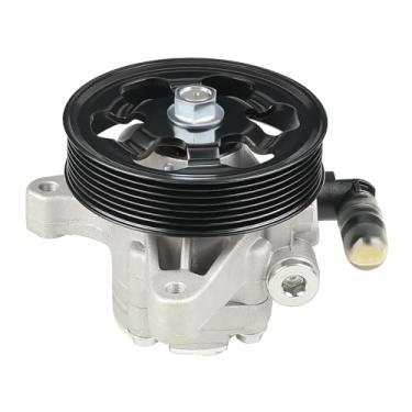 Imagem de WMPHE Bomba de direção hidráulica com polia compatível com Honda Accord DX EX LX 2.4L 2003 2004 2005, substituição para 21-5341, 96-5341, 56110-RAA-A01