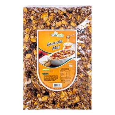 Imagem de Granola 1Kg Tradicional Sabor Mel - Vivamais Alimentos