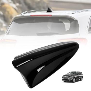 Imagem de AMSPRAC Capa de antena Shark Fin, capa de antena de teto de carro compatível com Kia Sorento com GPS 2016 2017 2018, 96210-C6110EB, substituição de tampa de antena de barbatana de tubarão, sem adesivo