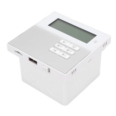 Imagem de Fabater Amplificador de Música para Montagem Em Parede, Amplificador de Parede Bluetooth Inteligente de 4 Vias Com Tela LCD e Controle Remoto, Suporte para MP3, WMA, WAV, FLAC