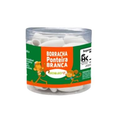 Imagem de Borracha Escolar - Ponteira Branca 48 Unidade