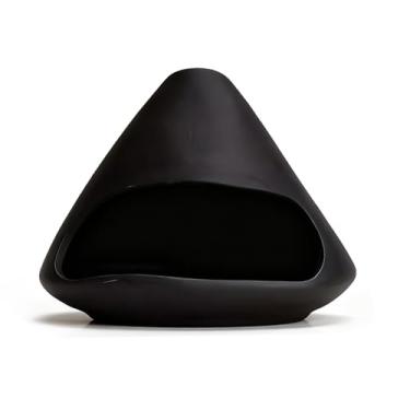 Imagem de Suporte Palo Santo e mini queimador de incenso de cerâmica para palitos de sálvia e incenso com apanhador de cinzas, ideal para ioga e meditação