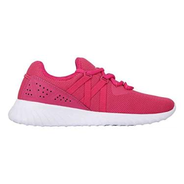 Imagem de Kappa Tênis feminino de cano baixo, Rosa, rosa, branco, 2210, 0