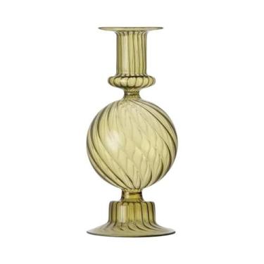 Imagem de Suportes De Velas Coloridos Em Vidro Borossilicato Nórdico Para Casame