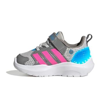 Imagem de adidas Tênis Lightorama para bebês meninos, Cinza/rosa lúcido, 22