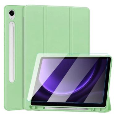 Imagem de Case Tpu Dobrável + Película Para Tab Samsung S9Fe 10.9 X510