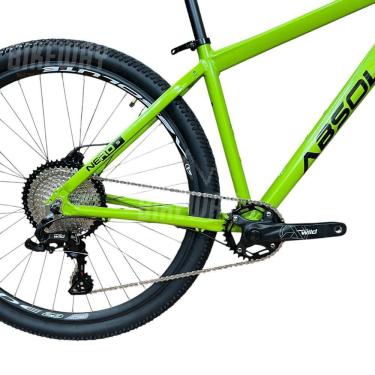 Imagem de Bicicleta Aro 29 Nero 5 Peças Inteira Absolute 12v Garfo Trava K7 11-52 Freio A Disco Hidráulico - Verde Tam.21