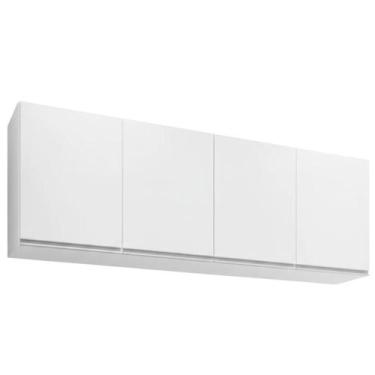 Imagem de Armario Aereo 160cm BP Lavinia Eratto - Milani Store, Branco