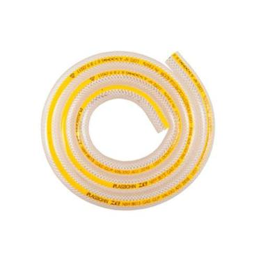 Imagem de Mangueira De Gás Glp 1,20 Metros - Plasbohn, Malha De Poliéster E Pvc Flexível