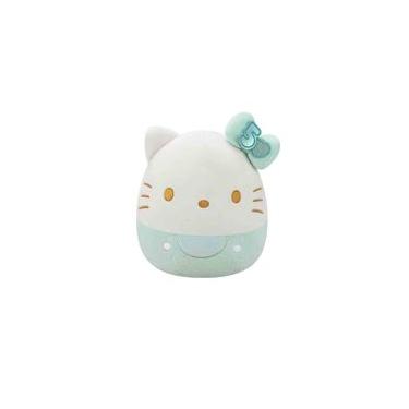 Imagem de Pélucia Hello Kitty Verde De 20Cm (50 Anos) - Squishmallows