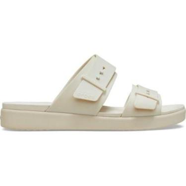 Imagem de Sandália Crocs Brooklyn Buckle Downlow Sandstone-Feminino