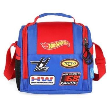 Imagem de Lancheira Termica Escolar Menino Bolsa Merendeira Hot Wheels-Masculino