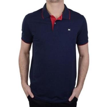 Imagem de Camisa Polo Masculina MC Hering Azul Marinho - 036H8-Masculino