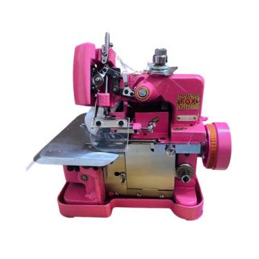 Imagem de Overlock GN1-6D FOX Semi-Industrial, ROSA+led, 110v - Yamata, Vermelho