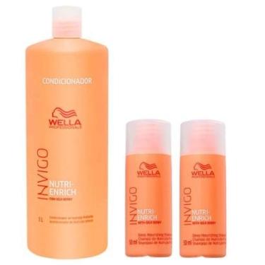 Imagem de Wella Professionals Invigo Kit – Dois Shampoos + Máscara Kit-Unissex