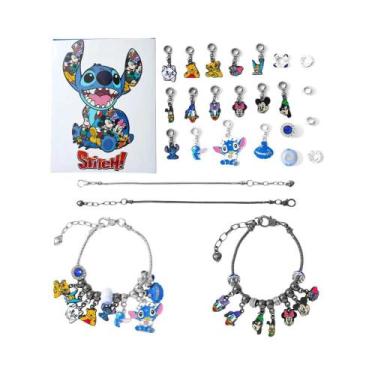 Imagem de Figura De Desenho Animado Lilo & Stitch Da Disney, Pulseira DIY, Caixa