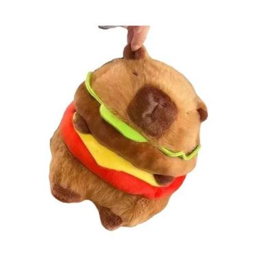 Imagem de Brinquedo De Pelúcia Capivara De 21cm, Boneco De Simulação Fofo, Estil