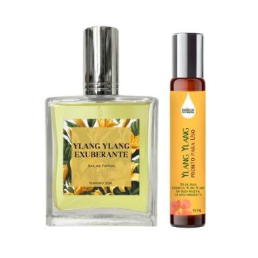 Imagem de Perfume Ylang Ylang Exuberante Mulher 50Ml + Óleo Essencial - Essência