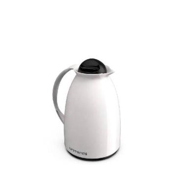 Imagem de Garrafa Térmica Café Florença 650ml Branca Unitermi - Normal NBR 13282