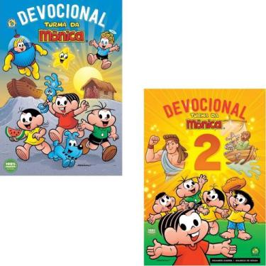 Imagem de Kit Devocional Turma da Mônica 1 e 2, Richarde Guerra - 100% Cristão, 