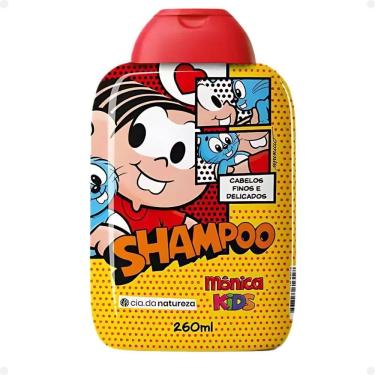 Imagem de Shampoo Cia da Natureza Mônica Kids Cabelos Finos e Delicados 260ml