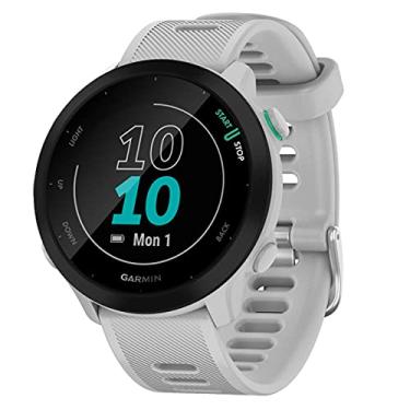 Imagem de Garmin Relógio Forerunner 55 Branco 42mm com Monitor Cardíaco de Pulso e GPS