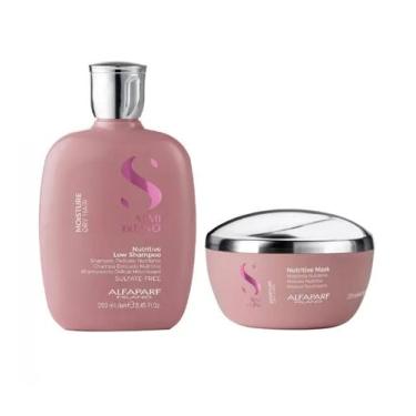 Imagem de Kit Moisture Nutritive Alfaparf Shampoo 250ml Máscara 200ml