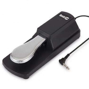 Imagem de RockJam Pedal de sustentação universal para teclados eletrônicos e pianos digitais com...