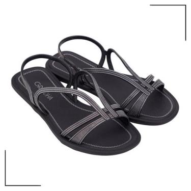 Imagem de Sandália Grendha Buriti Bossa Grendene, Preto, 38
