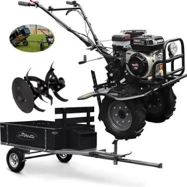 Imagem de Motocultivador à Gasolina 4T 7,0 HP 212CC TT90R-XP-U 701-012 TOYAMA + 