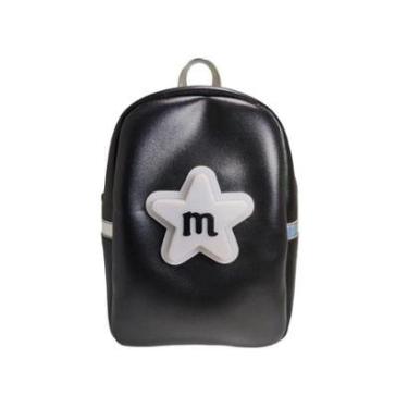 Imagem de Mochila Menina Molekinha Estrela Led /Prata 20005.12-Feminino