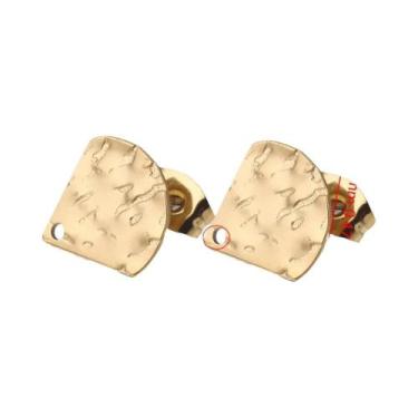 Imagem de Base De Brincos De Aço Inoxidável Com Padrão Estrela E Lua, 10 Peças, 