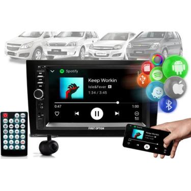 Imagem de Kit Central Multimídia 2 Din Som Pra Carro Mp5 Automotivo Touch Screen
