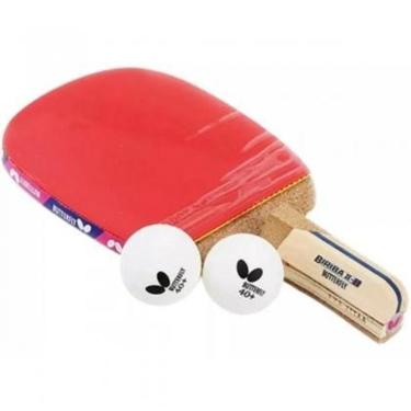 Imagem de Raquete Caneta Butterfly Biriba Profissional Tênis De Mesa-Unissex