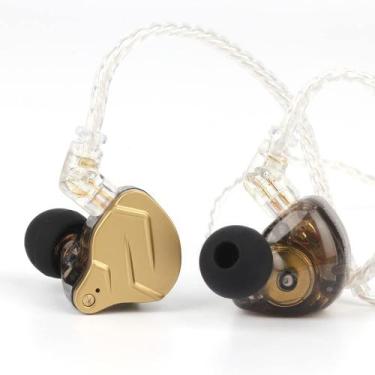 Imagem de Fones de ouvido Linsoul KZ ZSN PRO X Dual Driver 1BA+1DD Hybrid