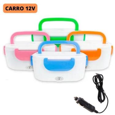 Imagem de Marmita Automotiva Veicular Para Carro 12v Aquecedora Carro - MARMITA 
