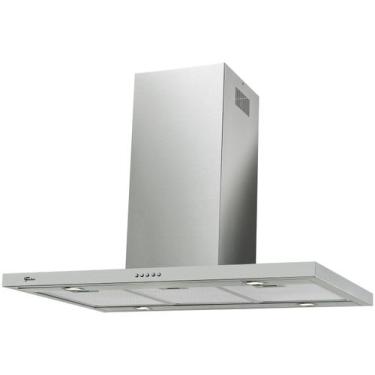 Imagem de Coifa Ilha Fischer Tradition Line 90cm, Prata, 110V
