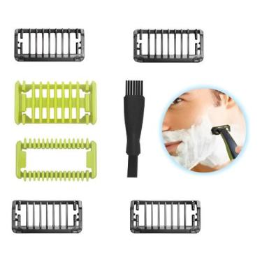 Imagem de Kit Pentes 1mm 2mm 3mm 5mm Pente Corpo Compatível Oneblade - HP Marinh