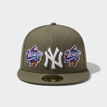 Imagem de Bone New Era 59 FIFTY New York Yankiees Olive World Series?-Masculino