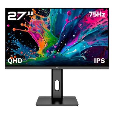 Imagem de Monitor HQ Pro 27, IPS, 1MS, QHD 2560x1440, Ergonômico, Ajuste de Altu