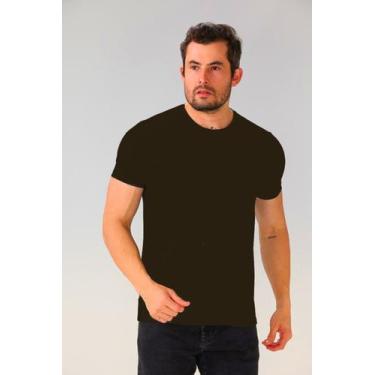 Imagem de Camiseta sallo básica pergula, M, Marrom